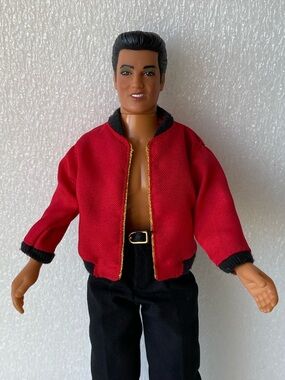 Vintage 1993 Elvis Presley Enterprise "Jailhouse Rock" Doll 12" Tall Figure